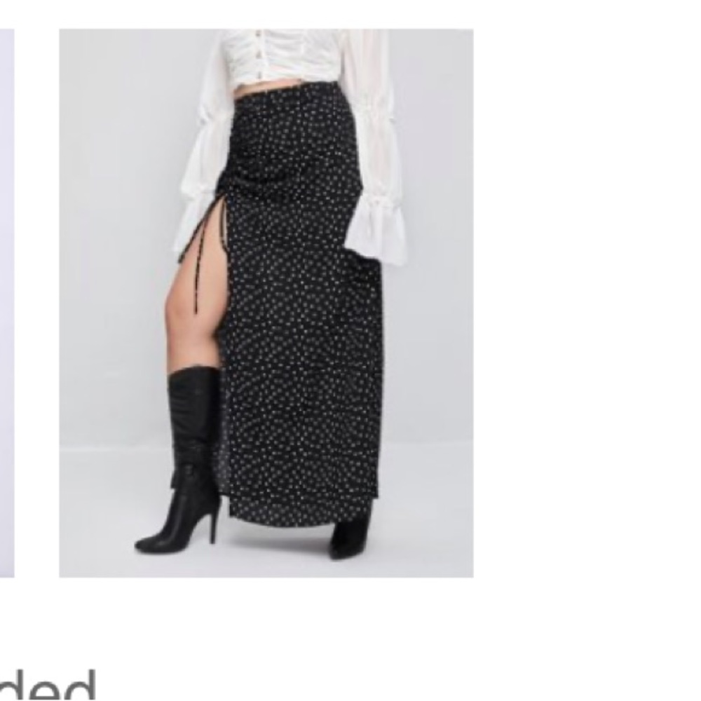 Front drawstring skirt 3x